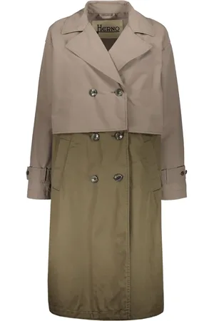 HERNO Manteau à design superposé