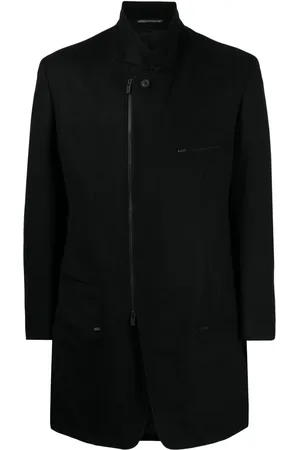 YOHJI YAMAMOTO Manteau à fermeture décalée
