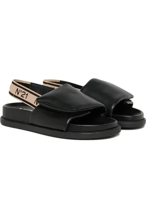 Nº21 Sandales à bride logo