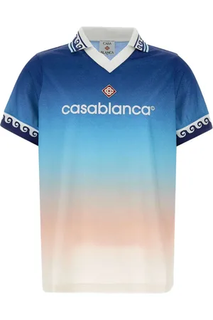 Casablanca Polo à logo en jacquard
