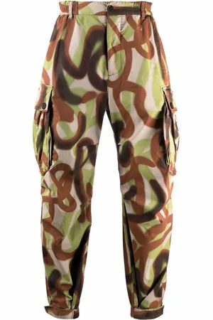 Dsquared2 Pantalon à imprimé graffiti