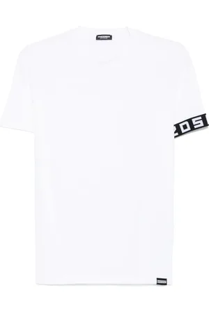 Dsquared2 T-shirt à logo en jacquard