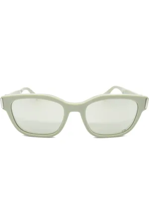 Dior Lunettes de soleil carrées à plaque logo (années 2020)