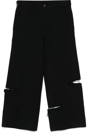 Comme des Garçons Pantalon à effet usé
