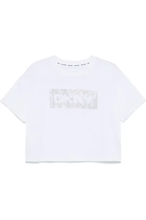 DKNY T-shirt à coupe crop