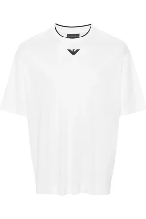 Emporio Armani T-shirt à logo brodé