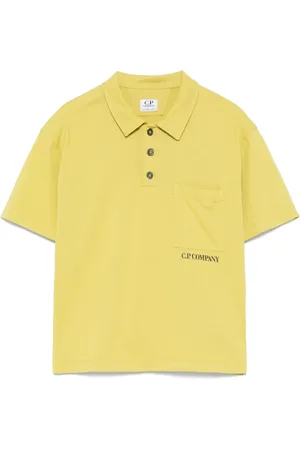 C.P. Company Polo à logo imprimé