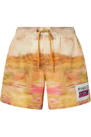 Pinko Short à imprimé graphique