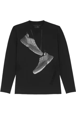 Maison Margiela X Salomon t-shirt à imprimé graphique