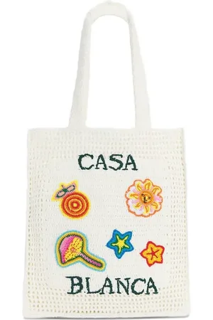 Casablanca Grand sac à cabas en crochet