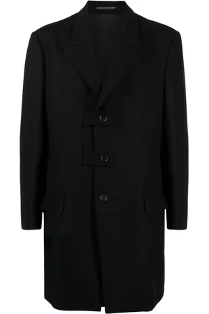YOHJI YAMAMOTO Manteau à simple boutonnage