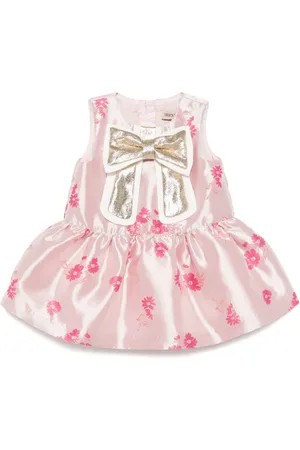 HUCKLEBONES LONDON Ensemble robe-short bloomers Guilded à nœud