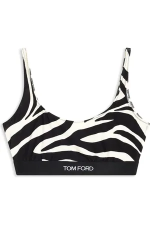 Tom Ford Soutien-gorge à imprimé zèbre