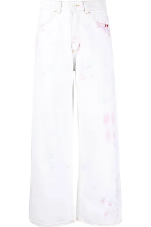 AMISH Pantalon ample à motif tie-dye