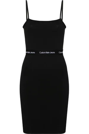Calvin Klein Robe courte à logo en jacquard
