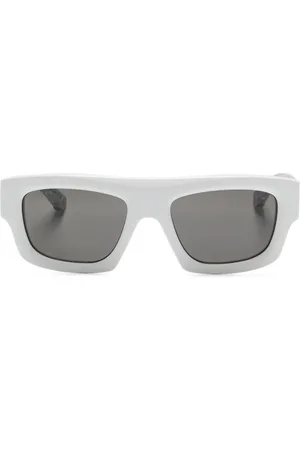 Gucci Lunettes de soleil à monture rectangulaire