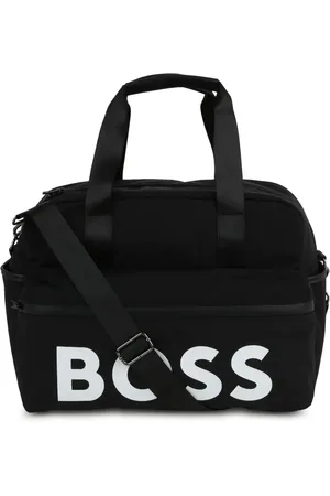 HUGO BOSS Sac à langer en toile à logo imprimé