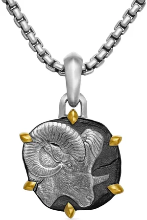 David Yurman Pendentif Aries en or 18ct et sterling (33 mm)