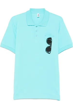 Moschino Polo à détail imprimé