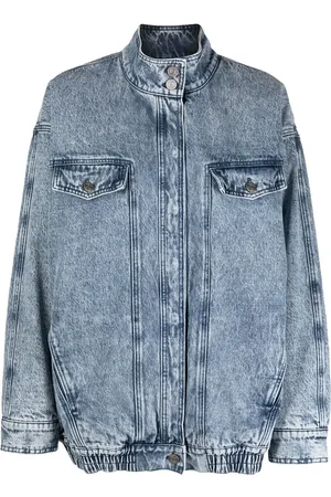 Gestuz Veste en jean à effet délavé