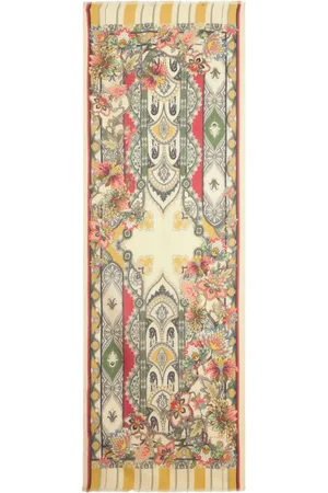 Etro écharpe en laine mélangée à imprimé abstrait