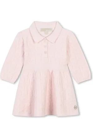 Michael Kors Robe-polo en maille à logo intarsia