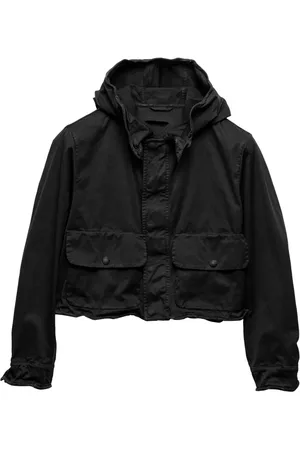 Prada Blouson crop en coton