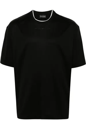 Emporio Armani T-shirt à logo brodé