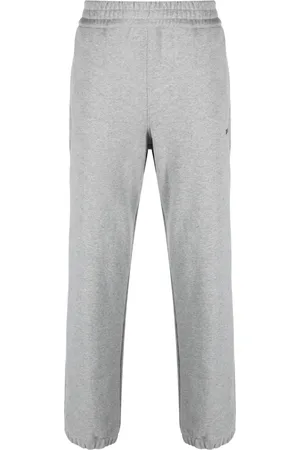 Ermenegildo Zegna Pantalon de jogging en coton à logo embossé
