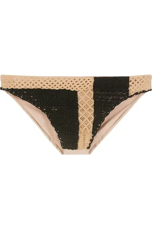 AMIR SLAMA Slip de bain bicolore en crochet