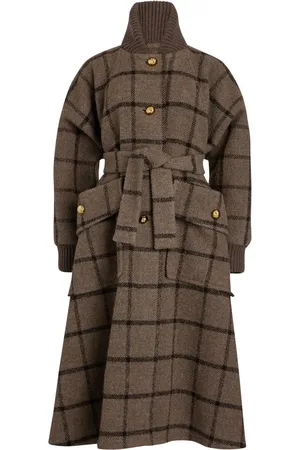 Patou Manteau à taille nouée