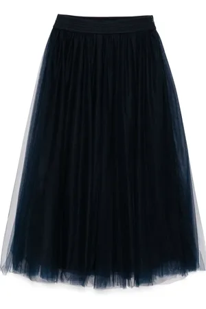 Fabiana Filippi Jupe en tulle à coupe mi-longue