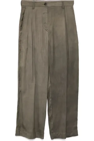 ZIGGY CHEN Pantalon ample Collaged