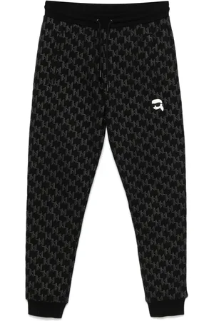 Karl Lagerfeld Pantalon de jogging à logo imprimé
