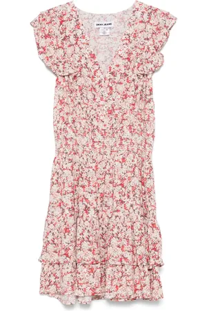 DKNY Robe courte à fleurs
