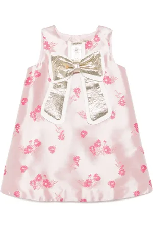 HUCKLEBONES LONDON Robe évasée Guilded à détail de nœud
