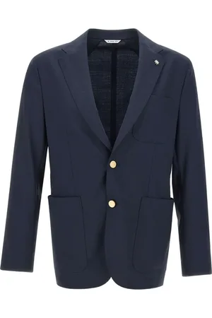Manuel Ritz Blazer à design texturé