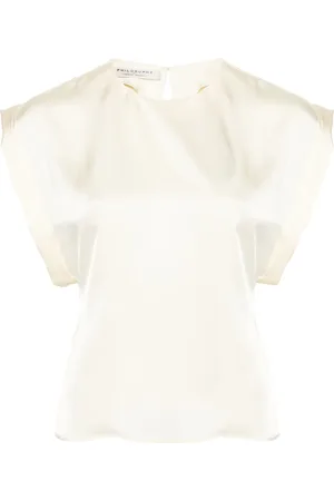 Serafini Blouse à lien de resserrage