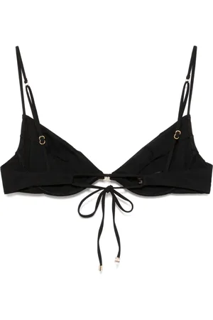 Kiki de Montparnasse Haut de bikini à détail de laçage
