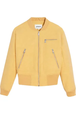 Apparis Veste bomber en cuir artificiel