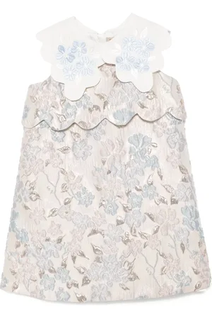 HUCKLEBONES LONDON Robe évasée Scalloped