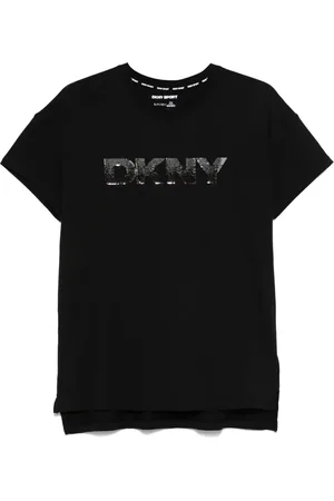 DKNY T-shirt à ornements de sequins