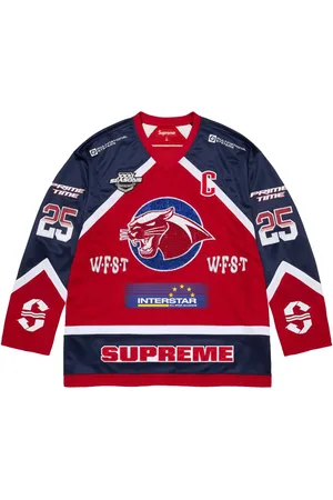 Supreme Maillot de hockey à ornements strassés
