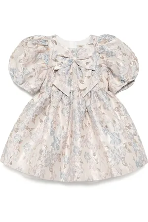 HUCKLEBONES LONDON Robe à manches bouffantes