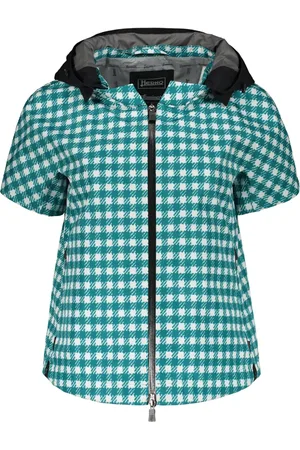 HERNO Veste à carreaux