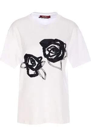 Max Mara T-shirt à fleurs