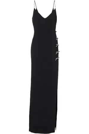 Elie saab Robe longue à détail de nœud