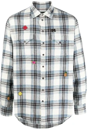 Dsquared2 Chemise imprimée à détail brodé
