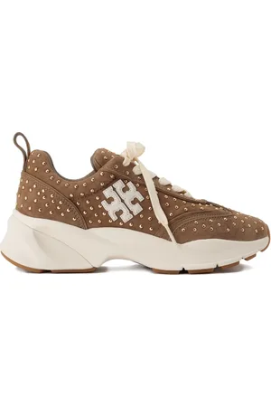 Tory Burch Baskets Good Luck en daim