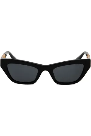 VERSACE Lunettes de soleil à monture papillon Greca